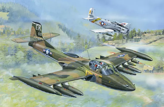 Trumpeter - US A-37A Dragonfly Light Ground-Attack 
